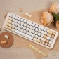 Bread Cat 104+33 MOG Profile Keycap Set Cherry MX PBT Dye-subbed for Keyboard